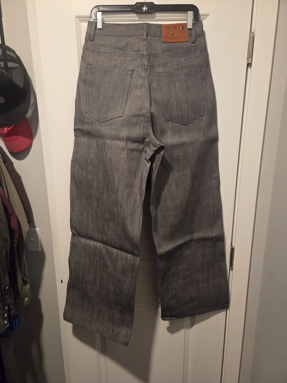 No/Faith Studios RAW DENIM JAPANESE LOOSE FIT BLACK